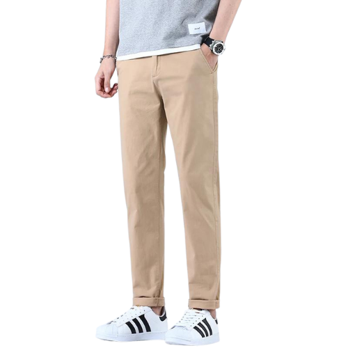 Calça Reta de Sarja - Alfaiataria Masculina