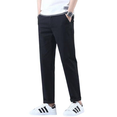 Calça Reta de Sarja - Alfaiataria Masculina