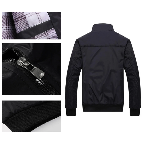 Jaqueta Impermeável Masculina Elegante