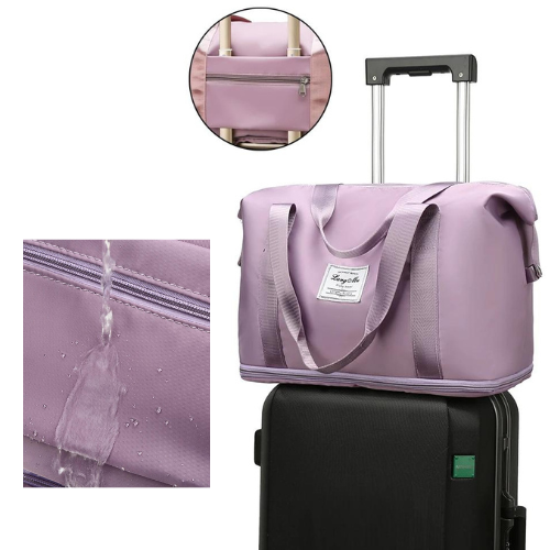 Bolsa Feminina Impermeável e Expansível - Tracks