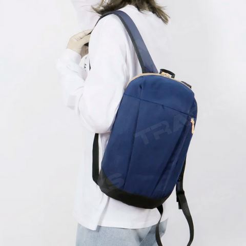 Mochila de Costas Azul - Tracks Confort Acessórios - MBM01 Loja Tracks
